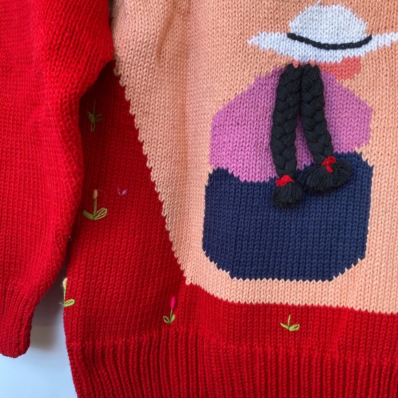 NEW 90’s Vintage Peruvian 3D Sweater - Picture 4 of 4